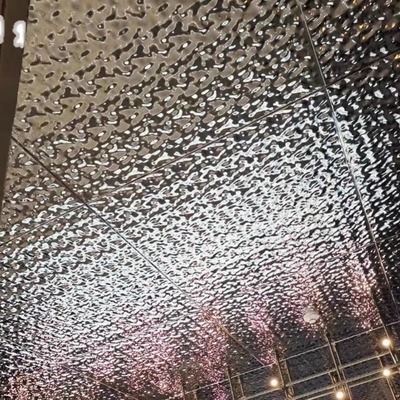 Mirror Water Ripple Sheet Decoration Plate , Wall , Ceiling , Hotel , Project