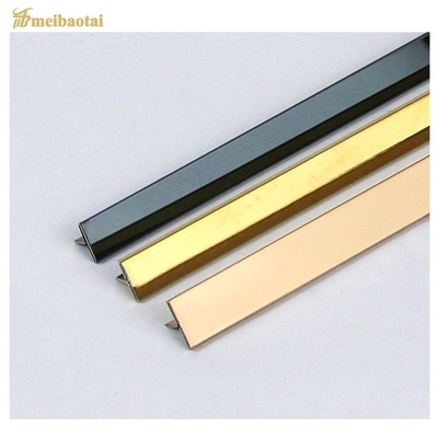 2440mm Length Stainless Steel Tile Trim for Easy Installation