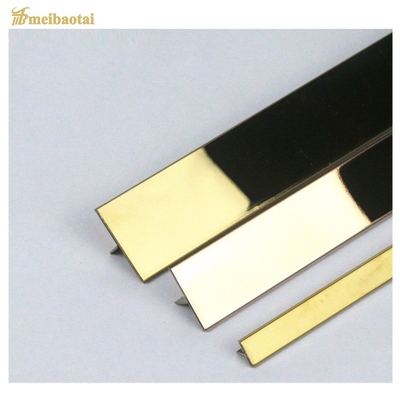 2440mm Length Stainless Steel Tile Trim for Easy Installation