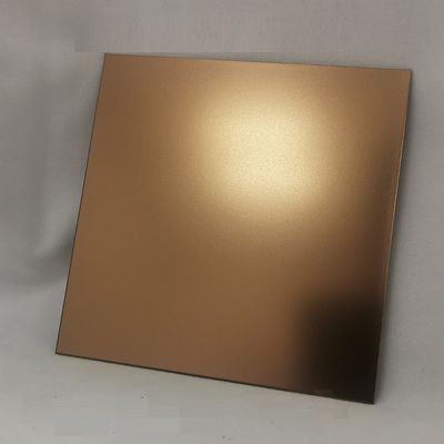 Sandblasted Decorative Stainless Steel Sheet 0.55mm Four Feet ASTM Standard