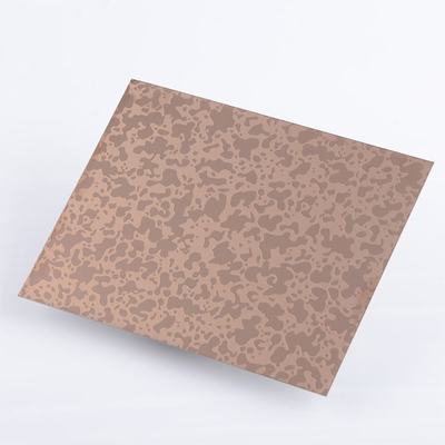 Custom Elevator Etching Decorative Stainless Steel Sheet 1219x2438mm