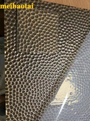 Golden Blue Silver Color Embossed Stainless Steel Sheet 4x8 Feet Mirror Wall Panels