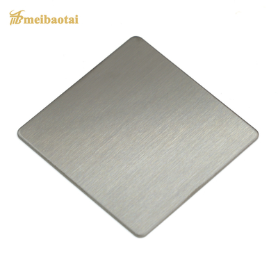 EN JIS No.4 Hairline Vibration SS Steel Sheet 4*8ft 1219mm Width