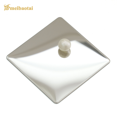 Mirror Finish Decorative Stainless Steel Sheet JIS Standard 4x8 1.2mm Thickness