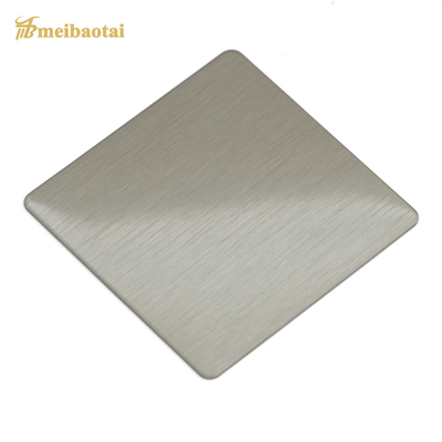 EN JIS No.4 Hairline Vibration SS Steel Sheet 4*8ft 1219mm Width