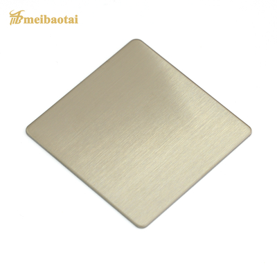Brushed 304 4*8FT Hairline Stainless Steel Sheet For Kitchen Cabinet Sector