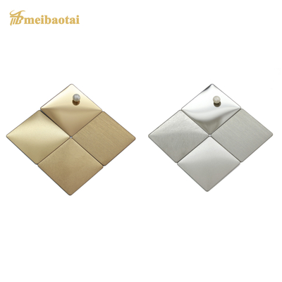Mirror Finish Decorative Stainless Steel Sheet JIS Standard 4x8 1.2mm Thickness