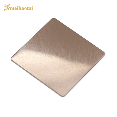 5000mm Length Decorative Stainless Steel Sheet Metal 2mm 304 Grade Viberation