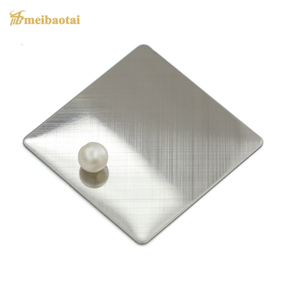 Sustainable 201J2 Mirror Cold Rolled Stainless Steel Plate 1500mm Width