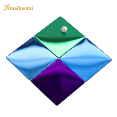 Mirror Finish Decorative Stainless Steel Sheet 4x8 0.6mm Thickness