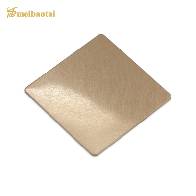 5000mm Length Decorative Stainless Steel Sheet Metal 2mm 304 Grade Viberation