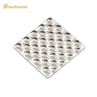 SS304 201 430 5WL 6WL Line Stainless Steel Sheet Decoration Embossed Plate