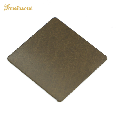 0.75mm Thickness Stainless Steel Sheet Red Color Hairline Brushed Decorative Rice Cooker