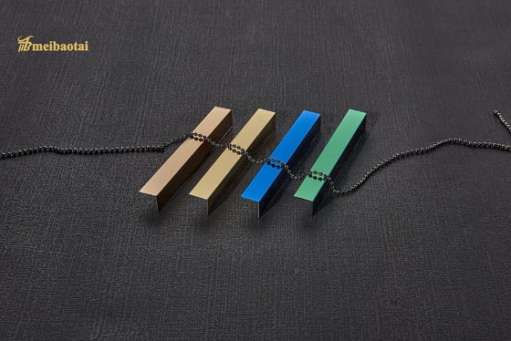 Customized Size 304 Stainless Steel U Profile With PVD Colorful Finished