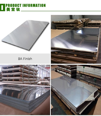 2BA 430 Cold Rolled Stainless Steel Plate Metal Sustainable