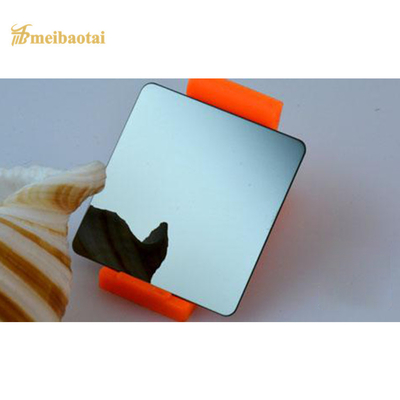 Mirror Finish Decorative Stainless Steel Sheet JIS Standard 4x8 0.8mm Thickness