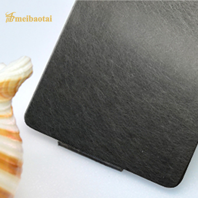 Aisi201 Silver Black Gold Stainless Steel Sheet 4*8ft Flat Shape