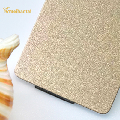 Silver Green Color Sandblasted Stainless Steel Sheet ss304 201 1219x2438mm