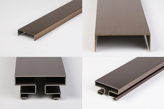 Color Profile M U L T V A Stainless Steel Tile Trim T6x8 Feet Rustproof