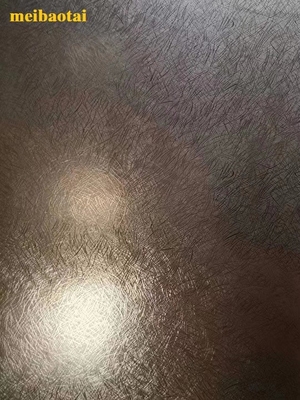 Bronze Color Etched Hariline Brush Stainless Steel Color Sheet Decoration Plate