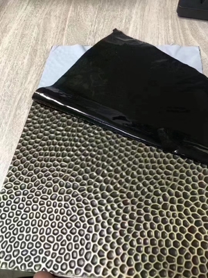 201 304 Wall Decoration Stamped Honeycomb Stainless Steel Sheets