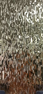201 304 Decoration Stamped Honeycomb Stainless Steel Sheets 3D Wall