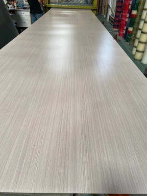 Fireproof Decorative Stainless Steel Sheet Wooden Pattern Lamination Ss Plate