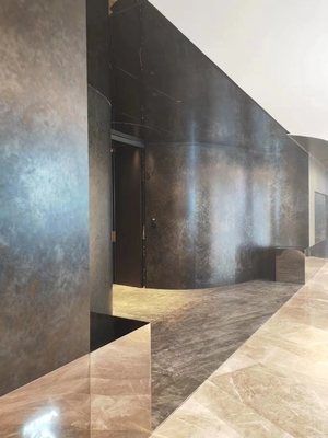 ss304 Antique Coloured Stainless Steel Sheet Decoration Lobby Wall Ceiling