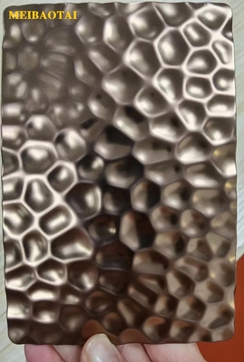 Ss304 Honeycomb Stainless Steel Color Sheet Decoration SS Plate Mill Edge