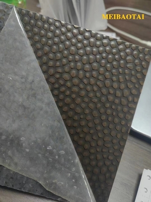 Ss304 Honeycomb Stainless Steel Color Sheet Decoration SS Plate Mill Edge