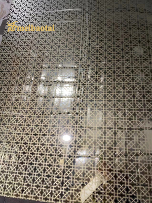 Gold Mirror Etching Stainless Steel Sheet Cold Rolled SS Plate