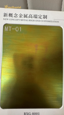 Ss304 Rainbow Color Pvd Color Coating Stainless Steel Sheet Decoration Plate