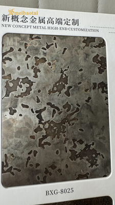 Camouflage Pattern Imitation Antique Copper Stainless Steel Sheets