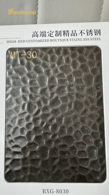 201 304 Hotel Wall Decoration Imitation Honeycomb Stainless Steel Sheets