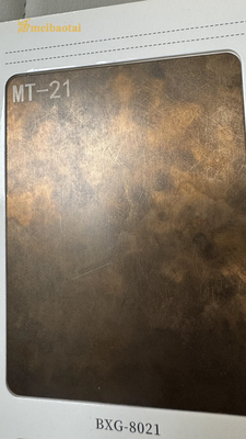304 Antique Bronze Decorative Stainless Steel Sheets Wall Decoration