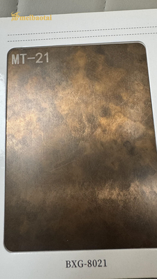 304 Antique Bronze Decorative Stainless Steel Sheets Wall Decoration