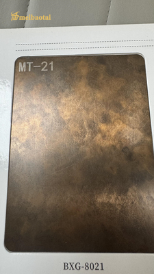 304 Antique Bronze Decorative Stainless Steel Sheets Wall Decoration