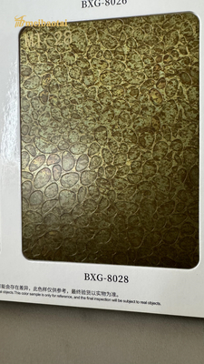 Retro Wall Imitation Antique Copper Decorative Stainless Steel Sheets