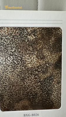Imitation Antique Copper Stainless Steel Sheets Special Customization