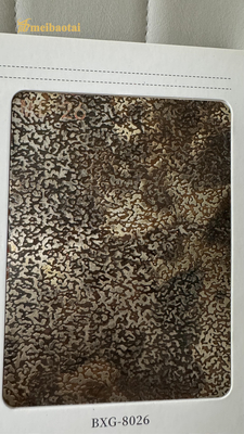 Imitation Antique Copper Stainless Steel Sheets Special Customization