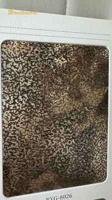 304 Camouflage Pattern Imitation Anti-Bronzing Stainless Steel Sheets