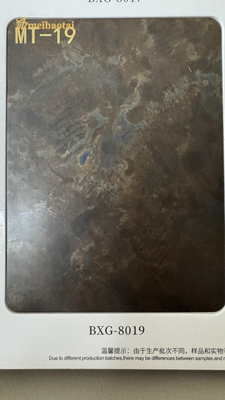 304 Stone Texture Antique Bronze Decorative Stainless Steel Sheets
