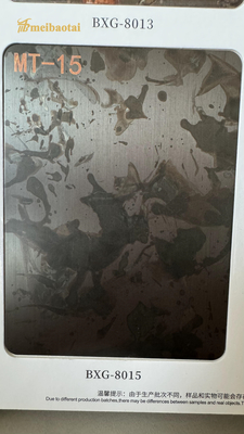 3D Wall Decoration Imitation Antique Copper Stainless Steel Sheets