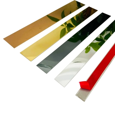 Metal Stainless Steel PVD Coating Adhesive Roll Flat Tape