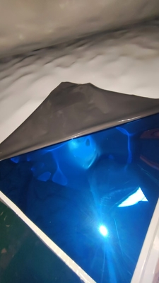 Blue Mirror Water Ripple Sheet Decoration Ceiling , Wall