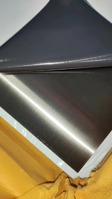 0.55mm Thickness Hairline Stainless Steel Sheet 304 Grade Decoration Plate