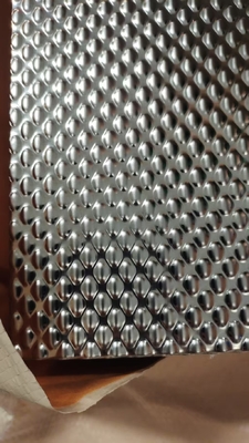 Ss304 6WL Stamped Stainless Steel Decoration Sheet