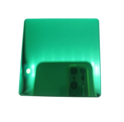PVD Green Mirror Color Sheet 201 304 Stainless Steel Plate EN Standard