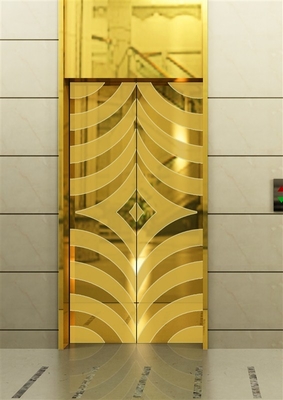 Gold Mirror Etched Stainless Steel Sheet 201 304 Plate AISI Standard