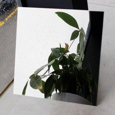 Silver Mirror Polished Stainless Steel Sheet 0.3-1.2mm Thickness